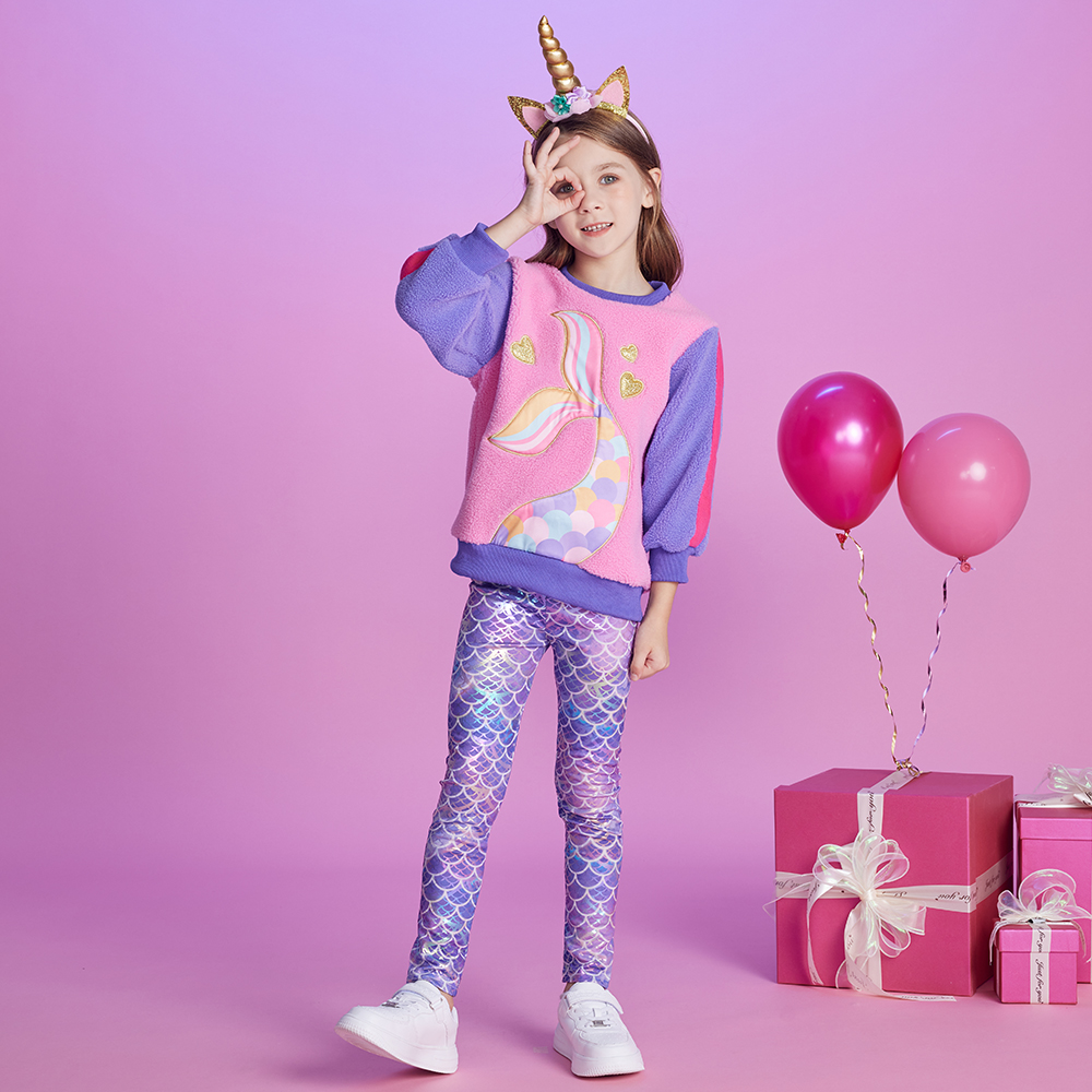 DXTON Girls Sweatshirts Polar  - Winter Clothing Toddler Girl reseña y precio