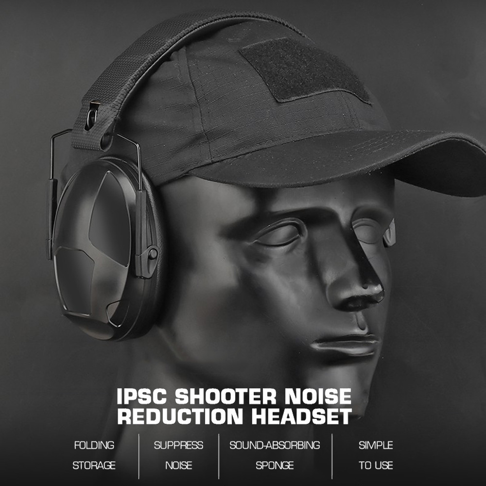 IPSC Shooting Noise Cancelling - Ear Muff Foldable reseña y precio