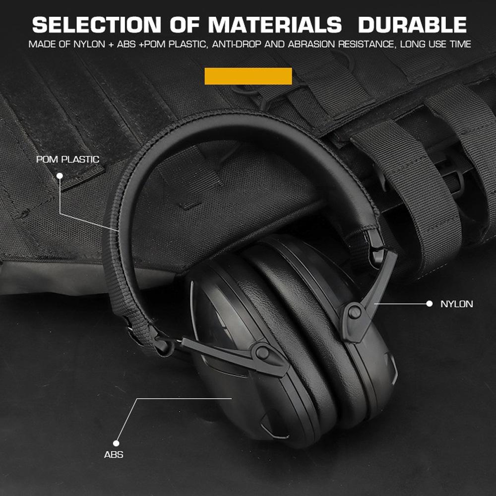 IPSC Shooting Noise Cancelling - Ear Muff Foldable reseña y precio