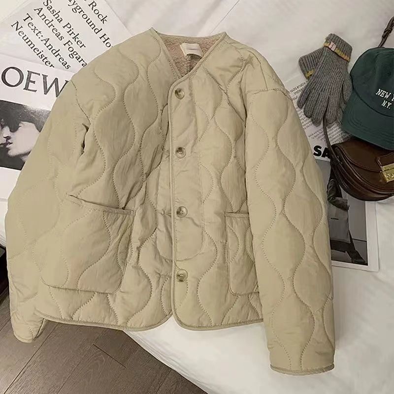 Autumn Winter Quilted Jacket B - Winter Clothing Trends reseña y precio