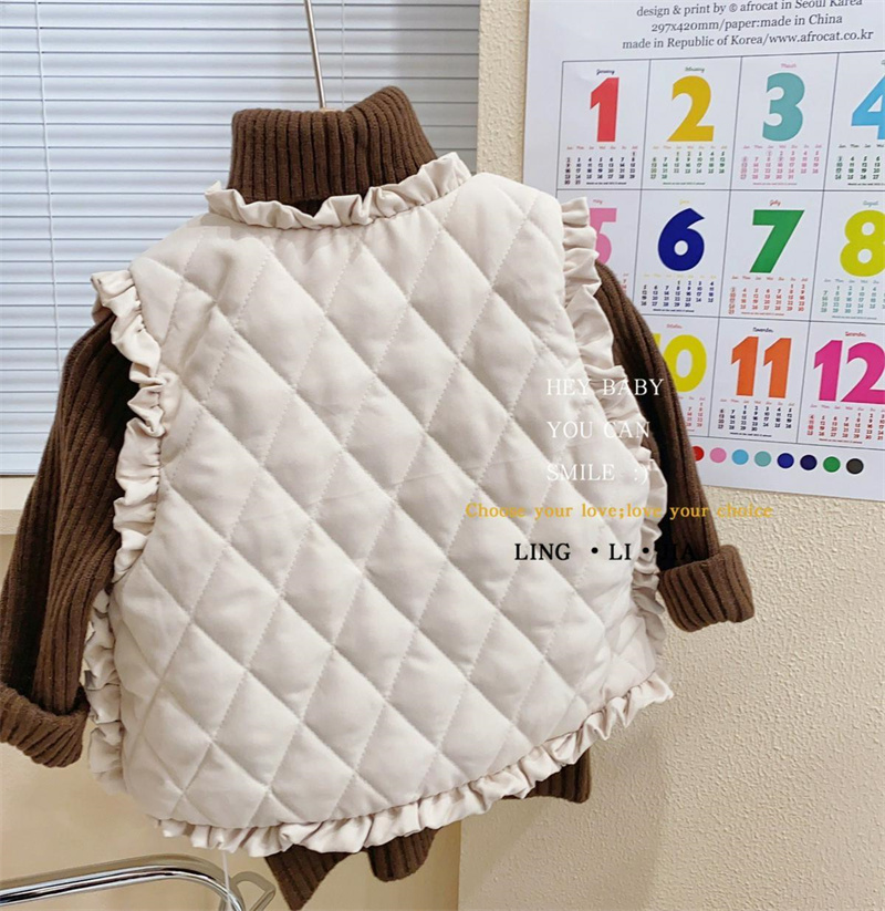 Girls Autumn Vest Children Fle - Winter Clothing Toddler Girl reseña y precio