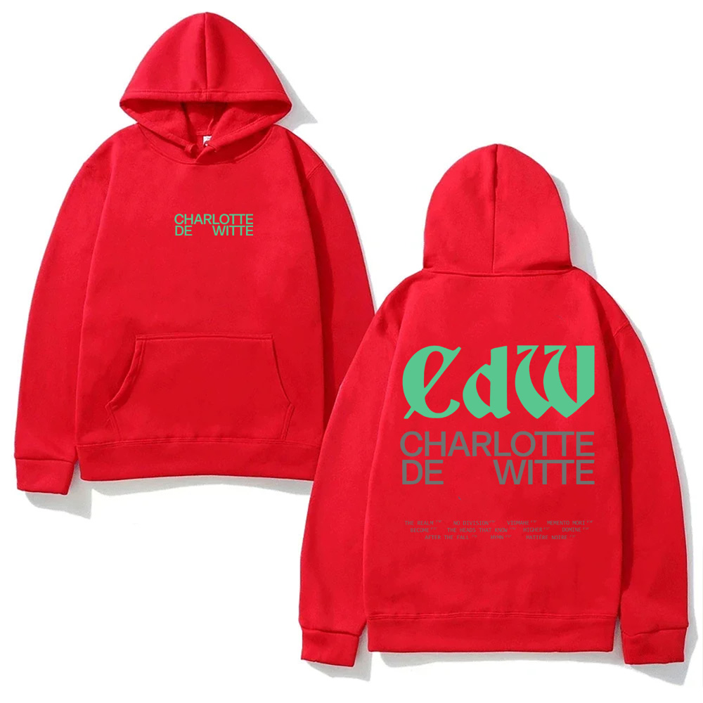 Charlotte De Witte Hoodie Same - Winter Clothing Website reseña y precio