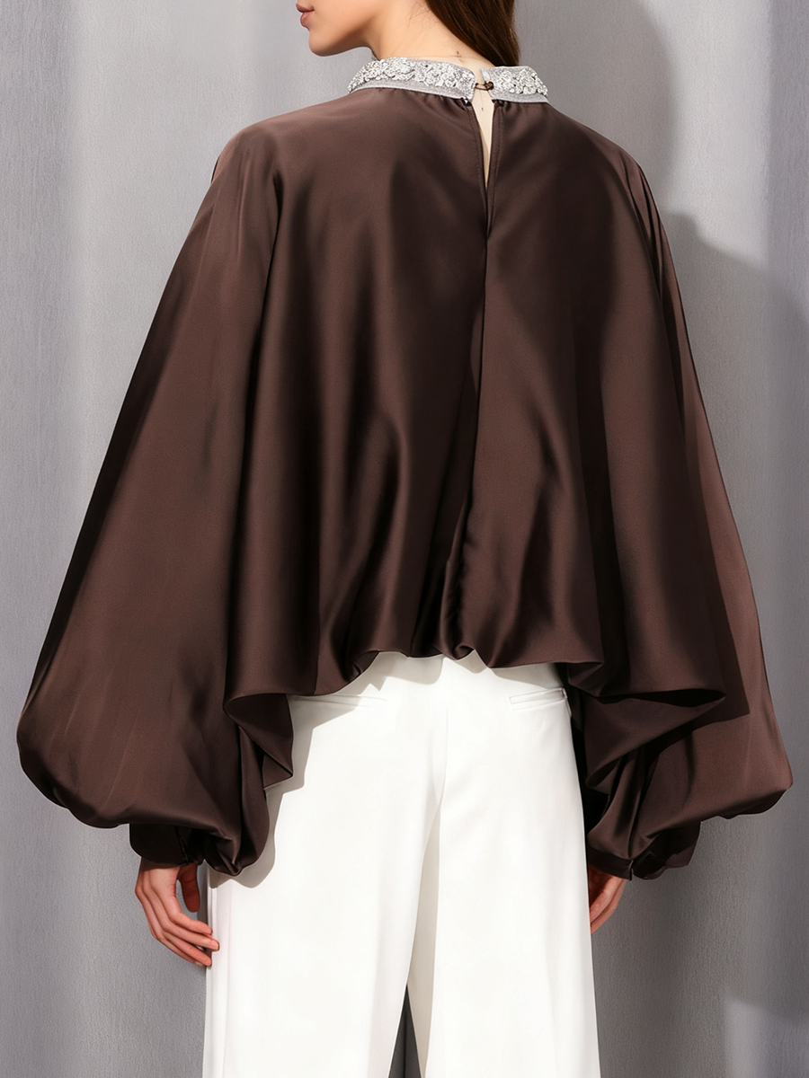 VGH Elegant Retro Loose Blouse - Winter Clothing Types reseña y precio
