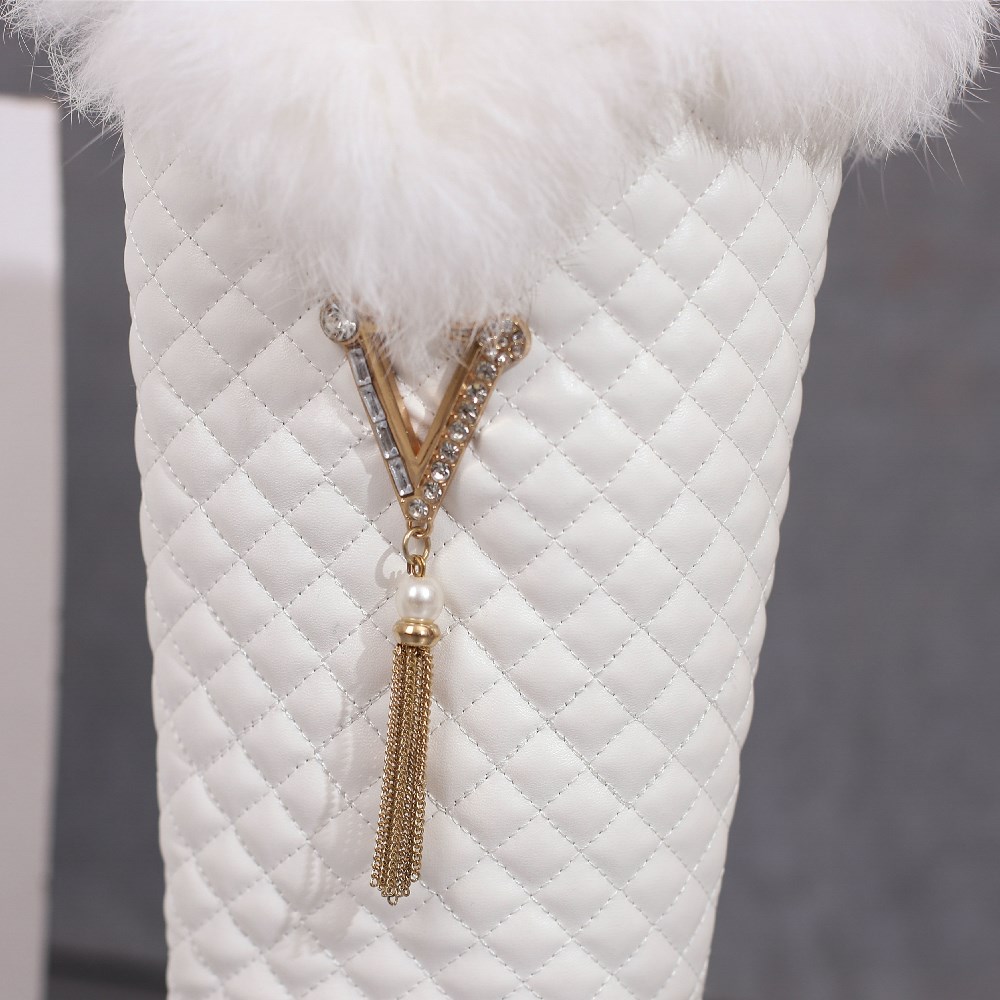 Winter Women Fur Knee High Boo - Winter Clothing Clearance Sale reseña y precio
