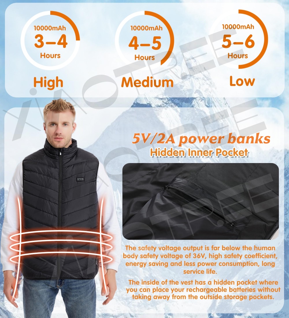 28/9 Areas Heated Vest Men Jac - Winter Clothing Women Sale reseña y precio