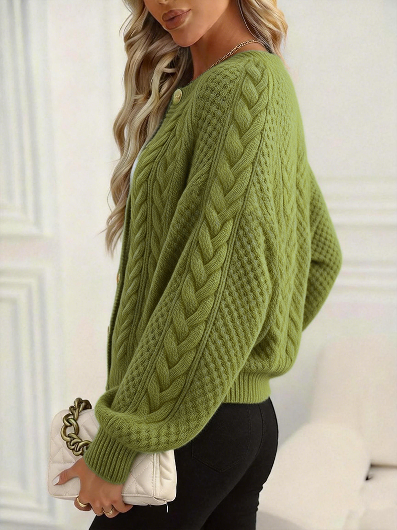 New Autumn and Winter Niche Kn - Winter Clothing Patterns reseña y precio
