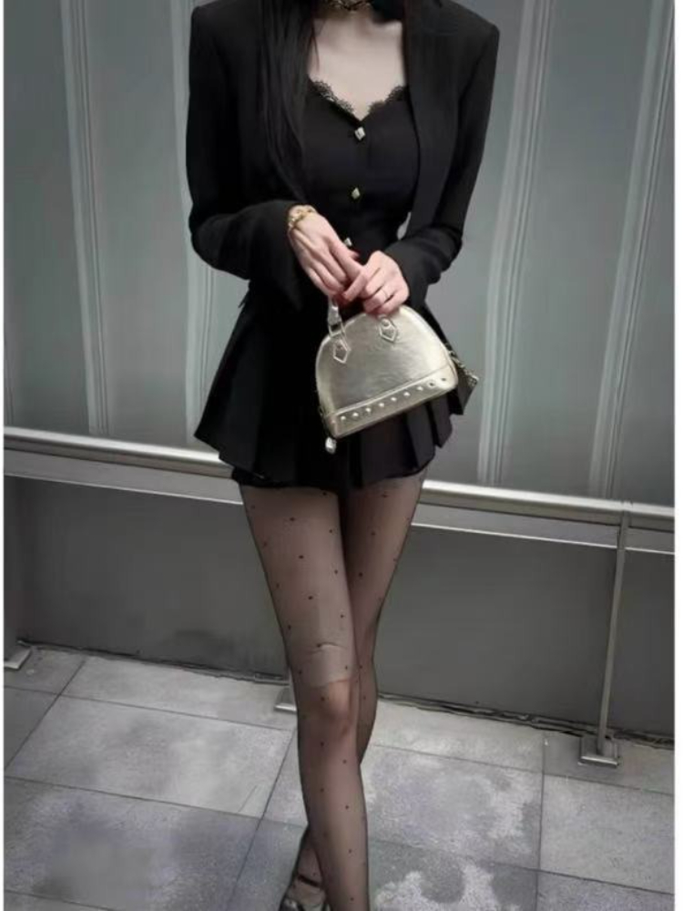 Autumn Sexy Vintage Elegant 3  - Winter Clothing Korea reseña y precio