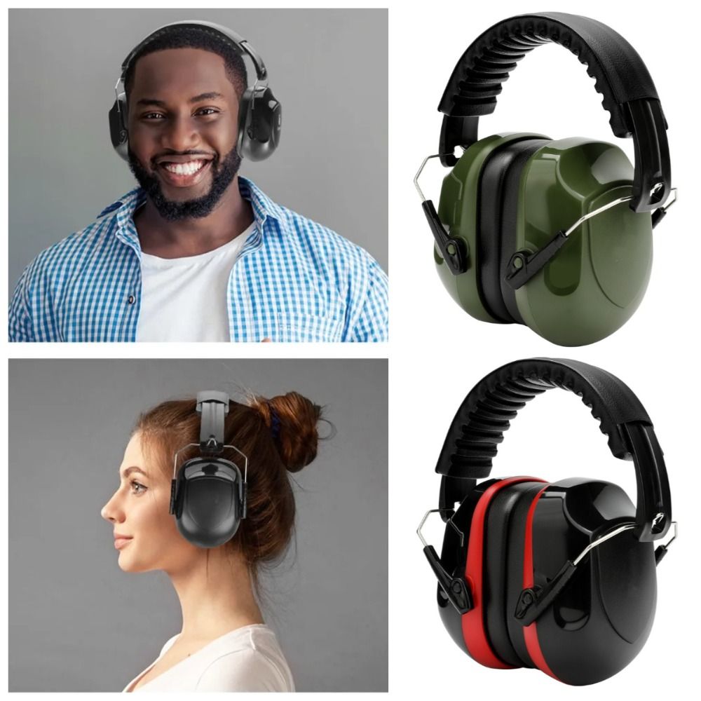 SNR-34dB Adjustable Head Earmu - Ear Muff Foldable reseña y precio