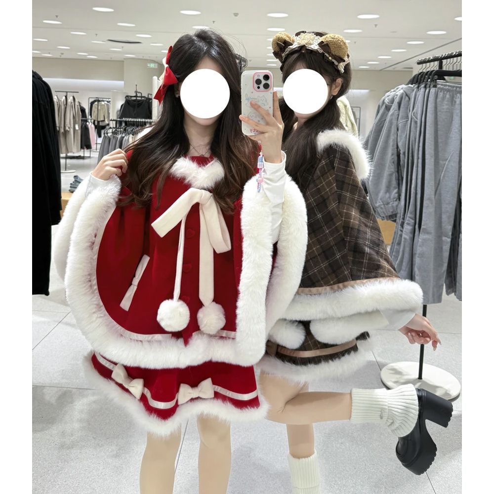 Sweet Japanese Cute Skirt Sets - Winter Clothing Types reseña y precio