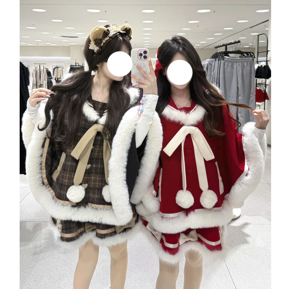 Sweet Japanese Cute Skirt Sets - Winter Clothing Types reseña y precio