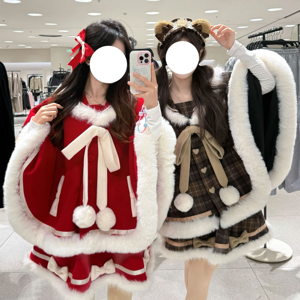 Sweet Japanese Cute Skirt Sets - Winter Clothing Types reseña y precio