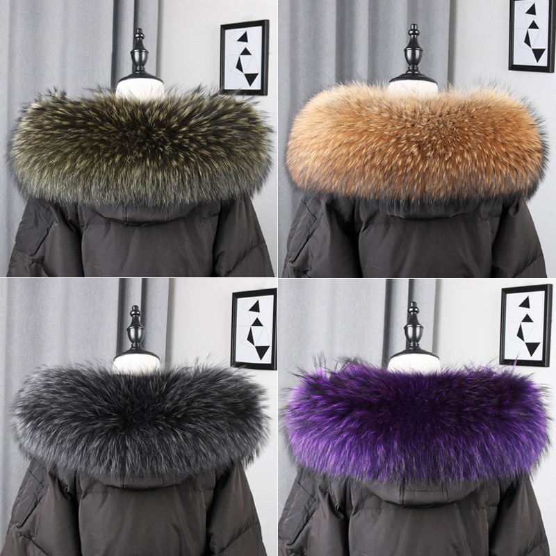 100% Real Fur Collar Coat Wint - Winter Clothing Women Sale reseña y precio