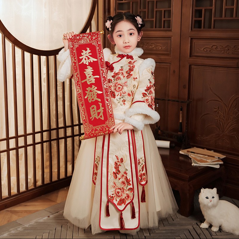 Red Chinese New Year Clothing  - Winter Clothing Kids reseña y precio