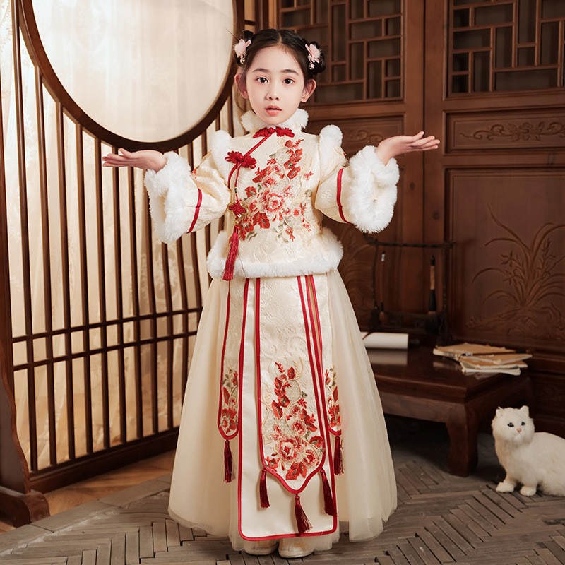 Red Chinese New Year Clothing  - Winter Clothing Kids reseña y precio