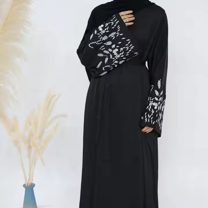 Embroidery Abaya for Women Mus - Winter Clothing Dubai reseña y precio