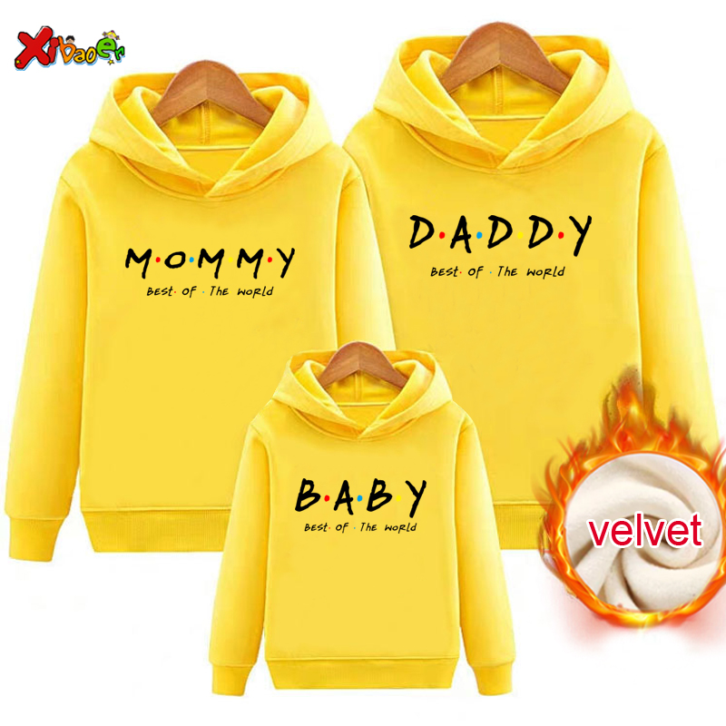 Family Outfit Matching Hoodie  - Winter Clothing Kids reseña y precio
