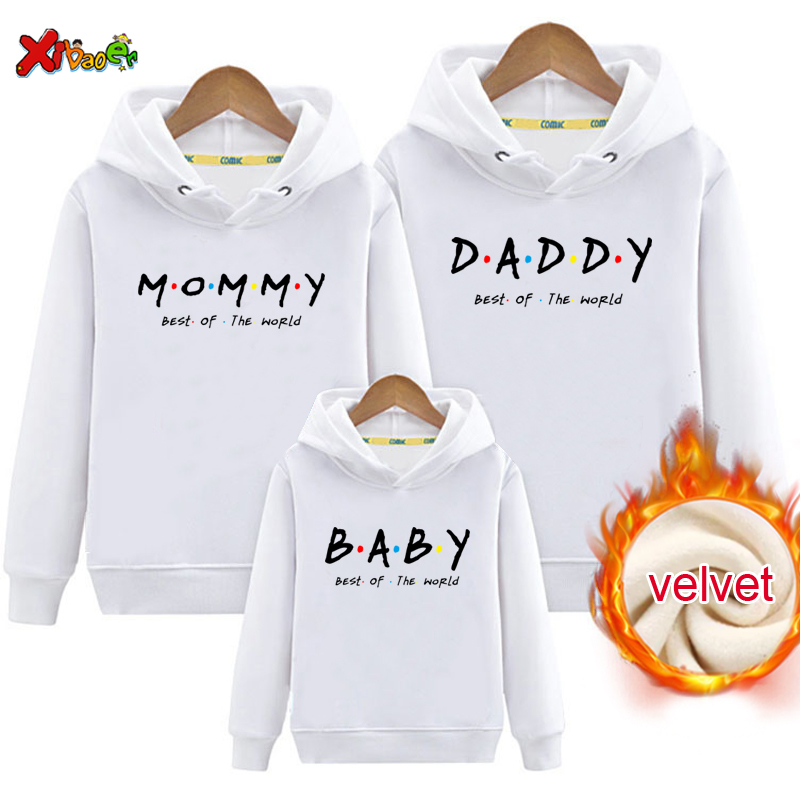 Family Outfit Matching Hoodie  - Winter Clothing Kids reseña y precio