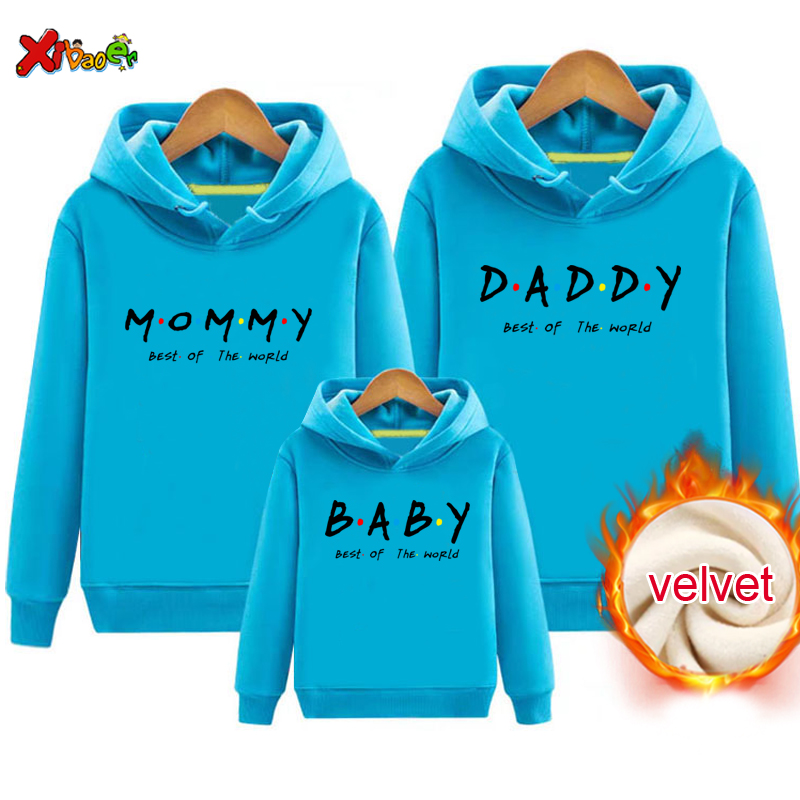 Family Outfit Matching Hoodie  - Winter Clothing Kids reseña y precio