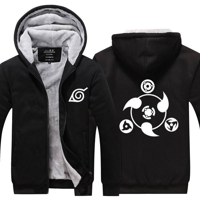 Anime Cartoon Naruto Hooded Co - Winter Clothing Anime reseña y precio