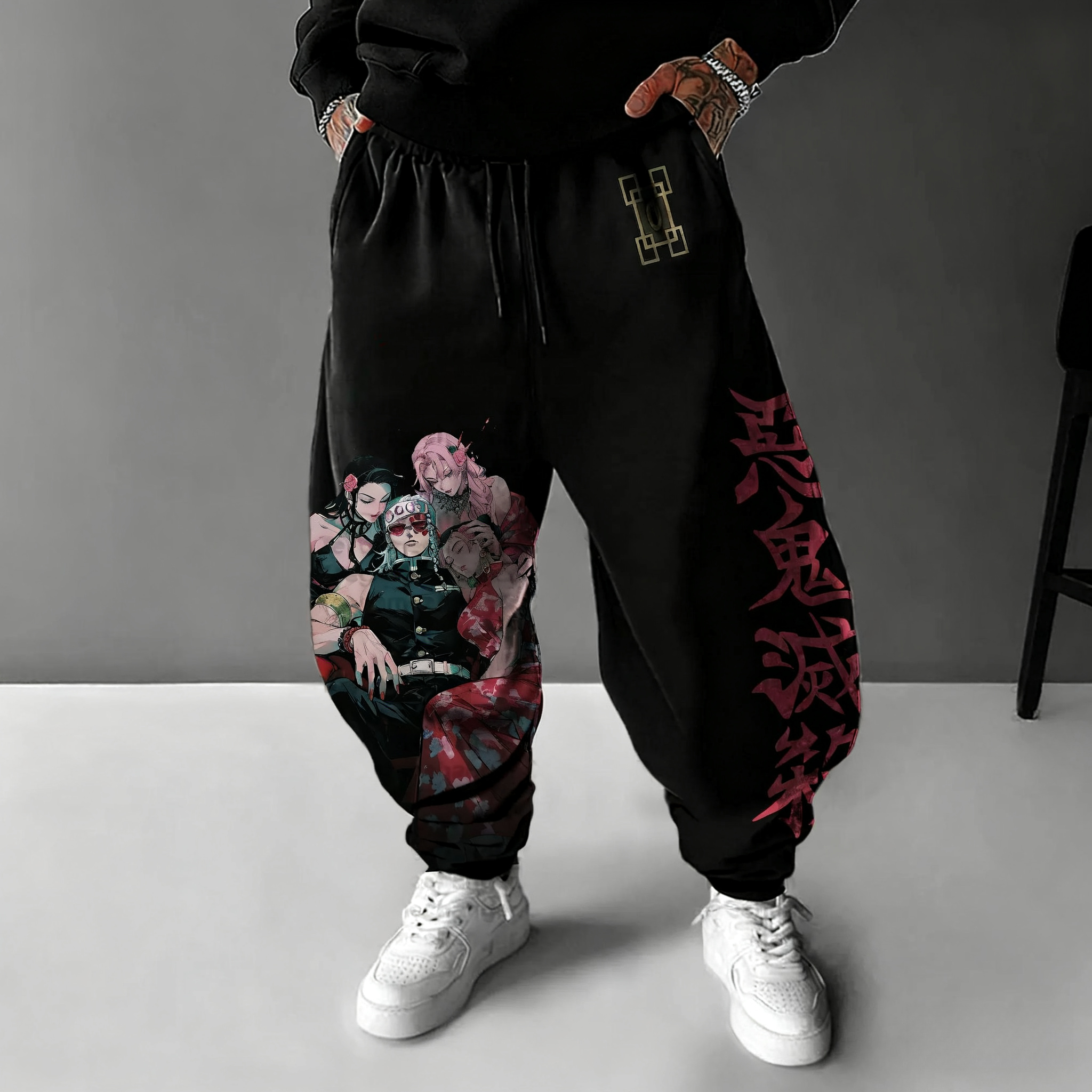 Demon Slayer Anime Printed Swe - Winter Clothing Trends reseña y precio
