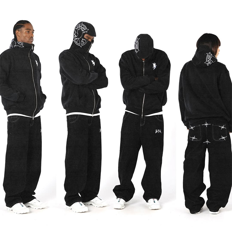 Embroidery Graphic Streetwear  - Winter Clothing Website reseña y precio