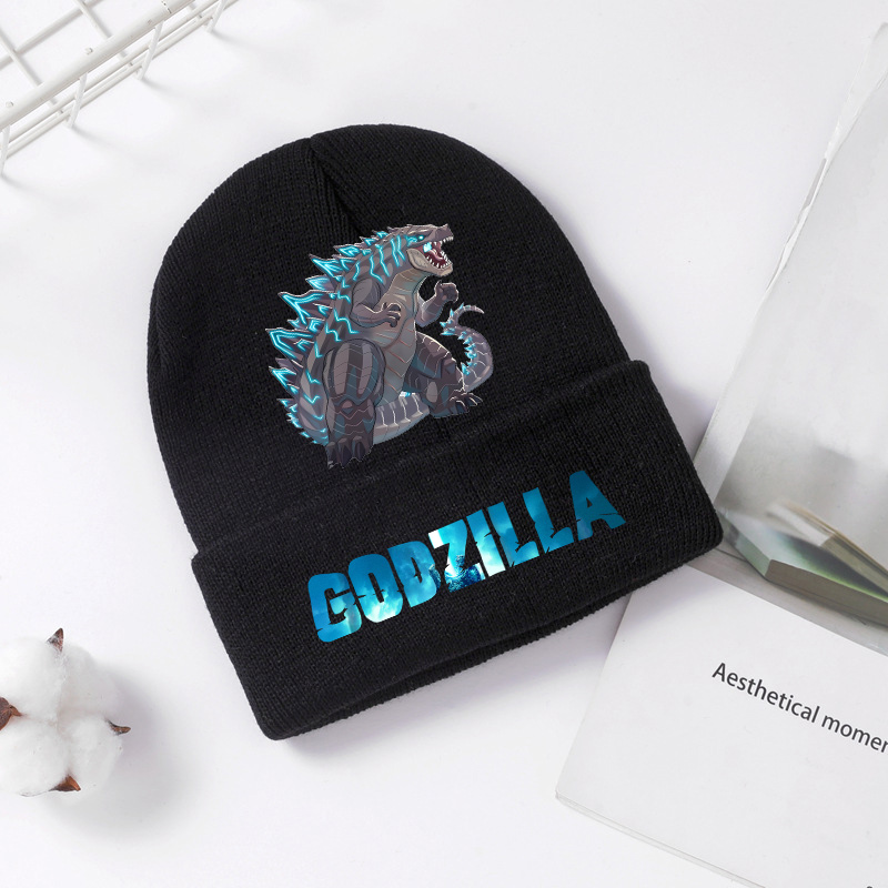 Godzilla Knitted Hat Winter Sp - Winter Clothing Kids reseña y precio