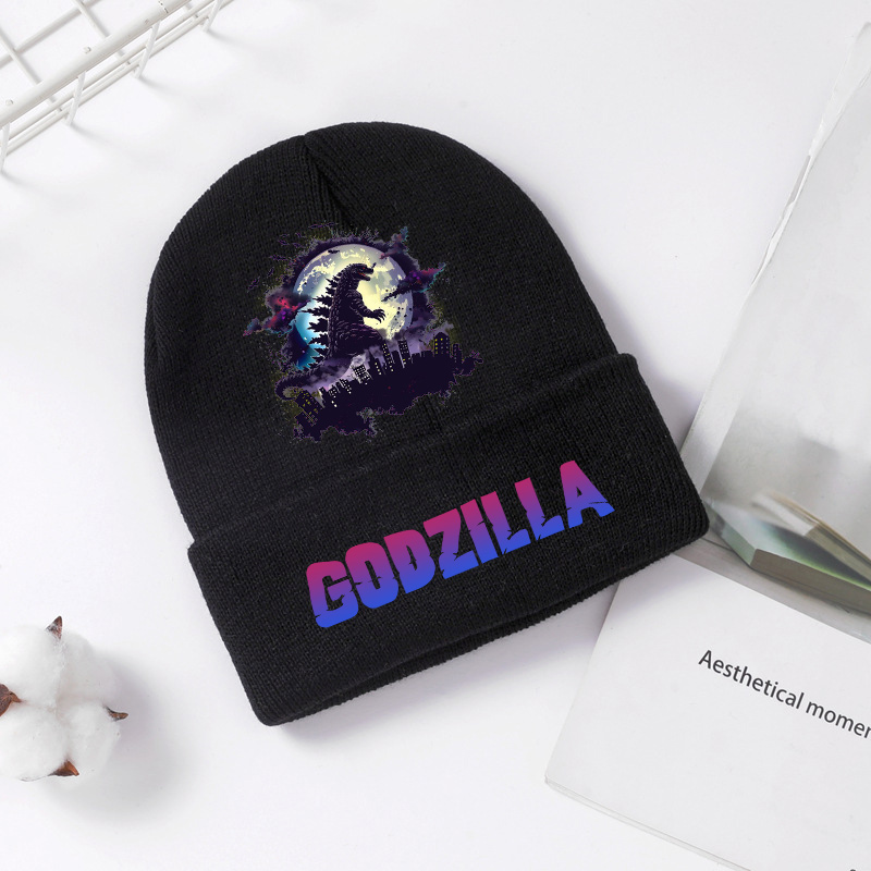 Godzilla Knitted Hat Winter Sp - Winter Clothing Kids reseña y precio