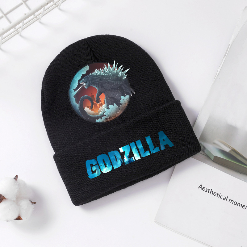 Godzilla Knitted Hat Winter Sp - Winter Clothing Kids reseña y precio