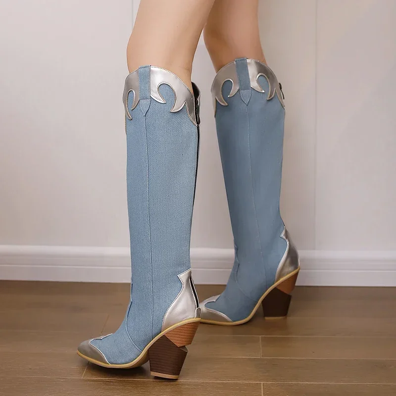 Big Size Western Women Knee Hi - Winter Clothing Clearance Sale reseña y precio