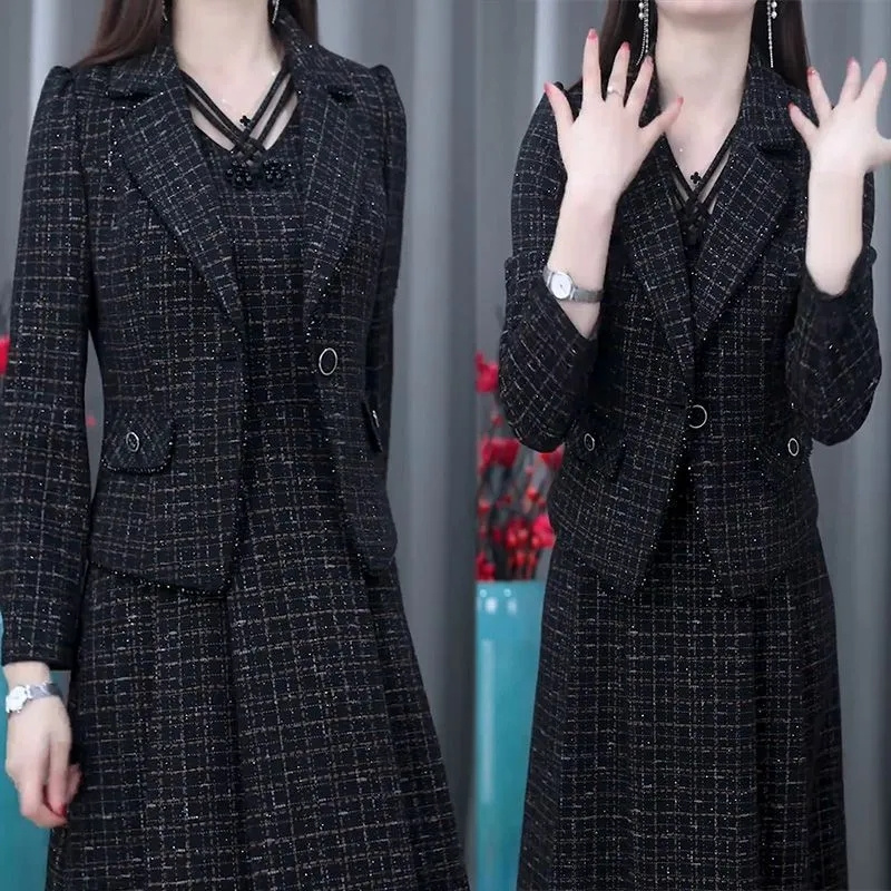 Middle Aged Female Dress Sets  - Winter Clothing Women Sale reseña y precio