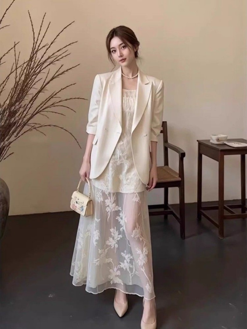 New High End Autumn Dress Set  - Winter Clothing Korea reseña y precio