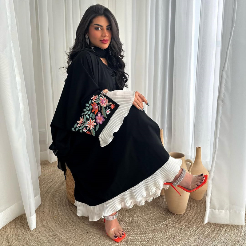 Abaya Dubai Luxury Arabic Embr - Winter Clothing Dubai reseña y precio