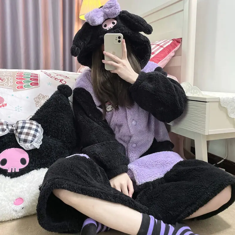 2Pcs Hello Kittys Plush Pajama - Winter Clothing Kids reseña y precio