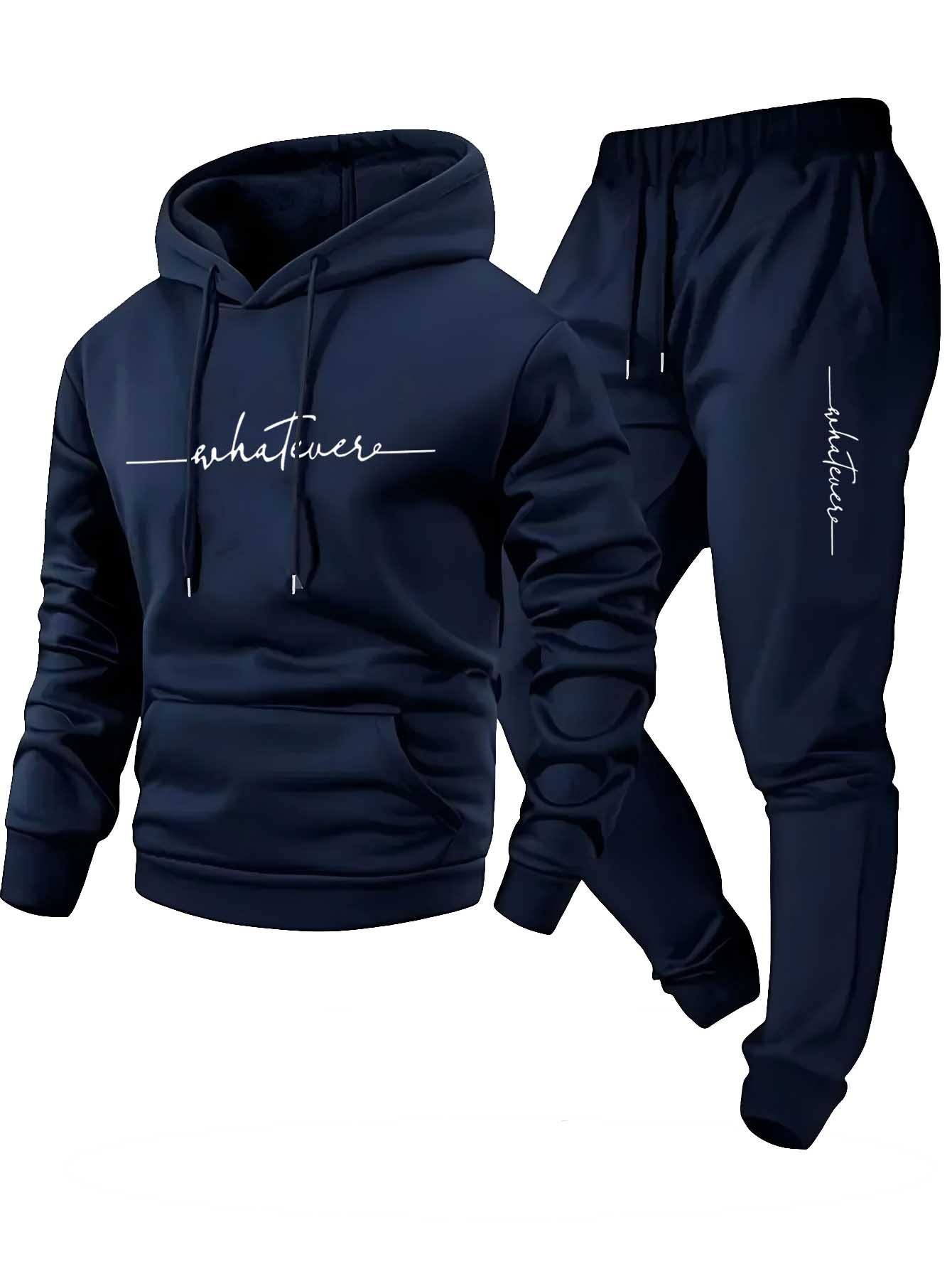 2-Piece Fleece Tracksuit for M - Winter Clothing Trends reseña y precio