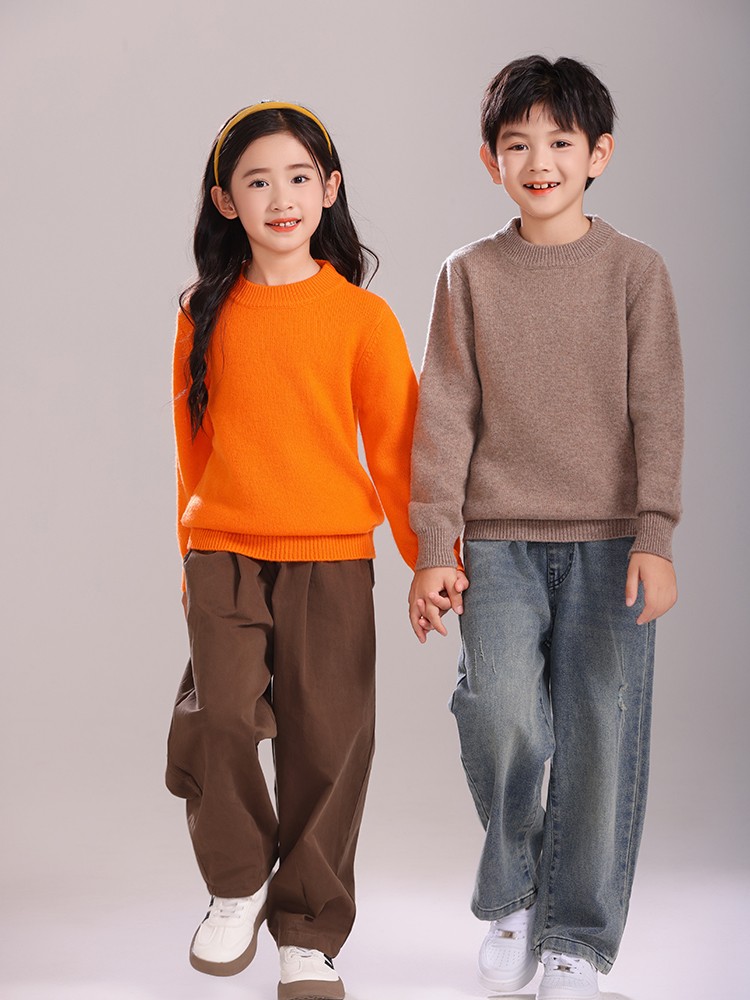 Children's Wool Sweater Pullov - Winter Clothing Kids reseña y precio