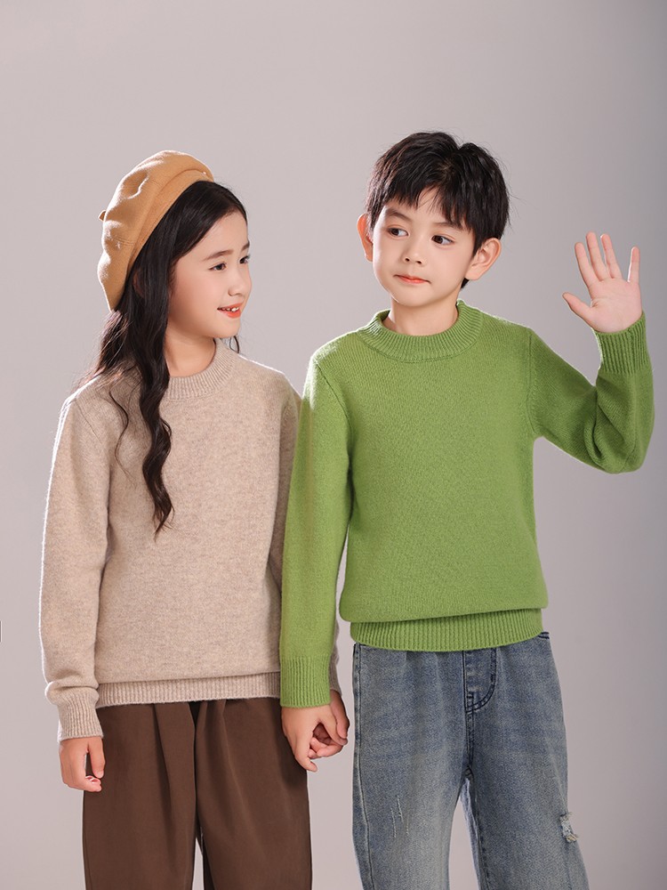 Children's Wool Sweater Pullov - Winter Clothing Kids reseña y precio