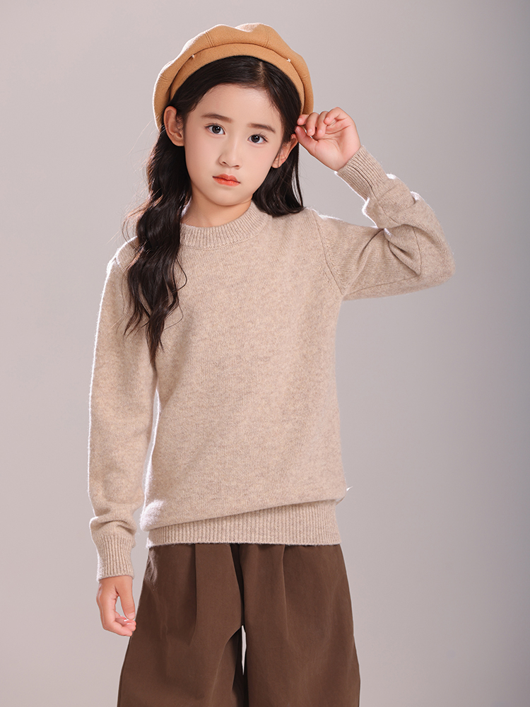 Children's Wool Sweater Pullov - Winter Clothing Kids reseña y precio